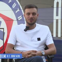 Martín Anselmi hace medio año: “Siempre seré azul de por vida”