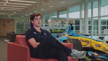 Franco Colapinto se estrena con Alpine: sus primeras declaraciones como piloto del equipo francés