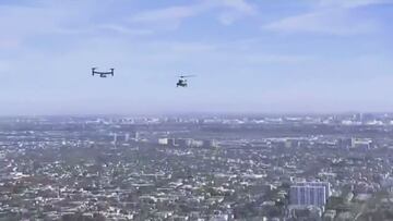 Trump’s aerial tour: striking VTOL footage captures Pacific Palisades damage with Newsom