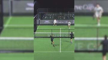 El punto de pádel que está dando la vuelta al mundo: lo que hace Tapia es una auténtica locura, alucinen