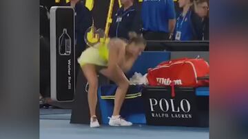 El brutal enfado de Sabalenka tras perder la final del Open de Australia: ¡qué cabreo!