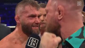 McGregor se calienta y la lía con uno de los peleadores de su propio evento: el final es inexplicable