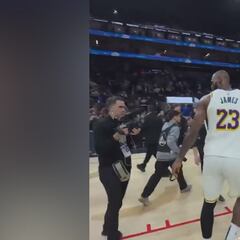 Termina el partido, ve a Pau Gasol en la grada y no duda ni un segundo: el gesto de Lebron