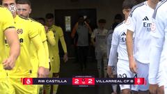 Resumen y goles del Real Madrid Castilla vs Villarreal B, jornada 21 de 1ª RFEF