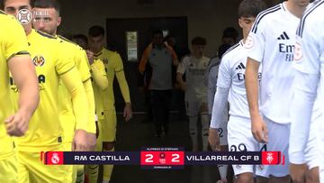 Resumen y goles del Real Madrid Castilla vs Villarreal B, jornada 21 de 1ª RFEF