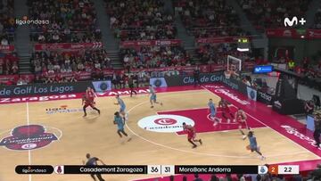 Es la canasta del año en la ACB: milagro de Evans desde 20 metros