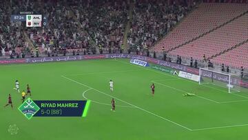 Sería titular en el 90% de los grandes europeos: el golazo de Mahrez para arrasar en Arabia