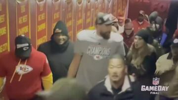 Taylor Swift caught on camera: intimate locker room tunnel moment with Travis Kelce surfaces!