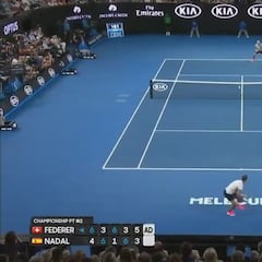 C'est l'un des moments les plus emblématiques de l'histoire du tennis et beaucoup ne se souviendront pas: Nadal, Federer et Australie