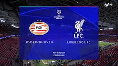 Resumen y goles del PSV vs Liverpool, fase liga de la Champions League