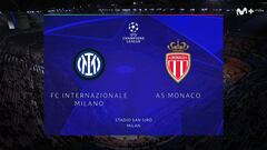 Resumen y goles del Inter vs Monaco, fase liga de la Champions League