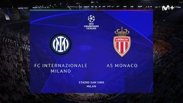 Resumen y goles del Inter vs Monaco, fase liga de la Champions League