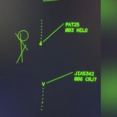 El detalle que mostraba el radar de tráfico aéreo instantes antes del accidente: se ha viralizado en ‘X’