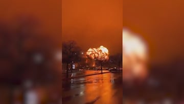 Eyewitness captures shocking footage of plane crash in Northeast Philadelphia