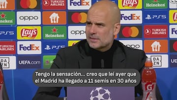 El día que Guardiola reverenció al Madrid en Champions con una frase inmortal