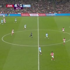 No lo va a olvidar Guardiola jamás: la mofa de los fans del Arsenal al City en la manita