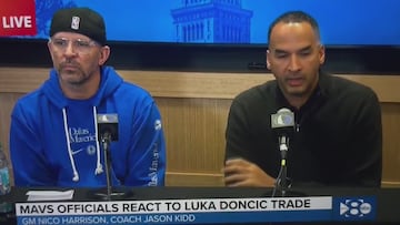 Nico Harrison reveals Jason Kidd was unaware of Luka Doncic trade; Kidd’s poker face steals the show