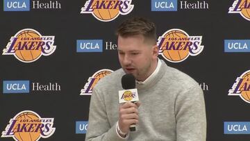 Luka Doncic shares first thoughts on shocking trade from Dallas to Los Angeles