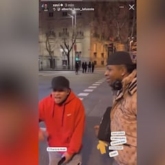 Xavi se hace viral por este vídeo pasando unos días en Madrid: las redes no perdonan