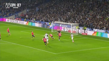 Barrenetxea hace el mejor gol de la Copa con una maniobra al alcance de muy pocos
