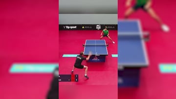 Más de 7 millones de reproducciones en ‘X’: el puntazo de ping pong que se ha viralizado por una remontada épica