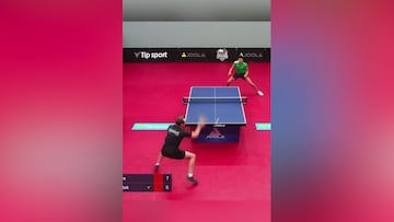 Insane rally: maybe the greatest ping-pong point ever!