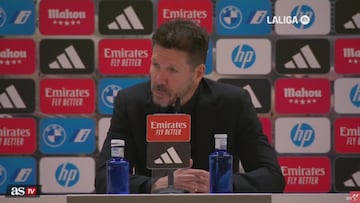 Acaba el derbi, el Madrid líder y Simeone suelta esto del Barça: el dardo va a escocer a más de uno