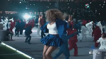 La aparición y baile de Serena Williams en el show del descanso de la Super Bowl de Kendrick Lamar