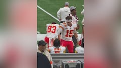 Patrick Mahomes’ heartfelt sideline gesture before Super Bowl ends on a classy note