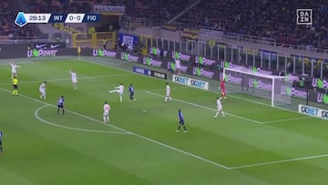 Vean sus protestas porque De Gea no daba cr谷dito: el error arbitral que acab車 siendo el 1-0 del Inter...