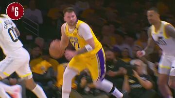 Si en su primer día ya hacen estas cosas, qué nos deparará el futuro: locura de Doncic y LeBron