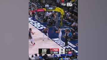 No tiene sentido lo de Jokic: la mete donde quiere y como quiere, es imparable