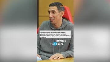 Di María ha jugado con Messi y con él y responde duro a Cristiano por proclamarse “el mejor de la historia”
