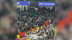 Es el karma en su máxima expresión: vean lo que ocurrió en las gradas durante el City - Madrid