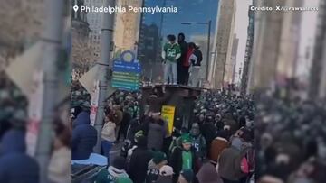 Tiroteo durante la celebración de los Philadelphia Eagles por el Super Bowl LIX deja dos heridos