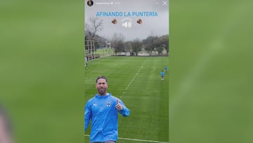 Ramos deja perplejos a sus compañeros tras esto en el entreno: escuchen los gritos