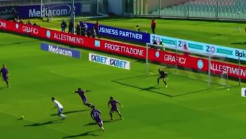 Nico Paz ya es un galáctico: alucinen con su golazo a De Gea, el mejor desde que está en Italia