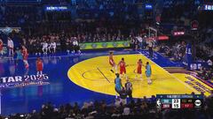 Curry la vuelve a liar en el All-Star y se corona MVP con un triple de medio campo estratosférico