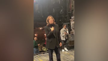 Kamala Harris inspires Broadway cast of ‘A Wonderful World’ with message of hope and resilience
