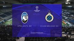 Resumen y goles del Atalanta vs Brujas de la Champions League