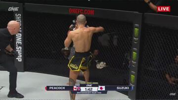 Está dando la vuelta al mundo: el luchador de un solo brazo vuelve a conseguir un KO brutal