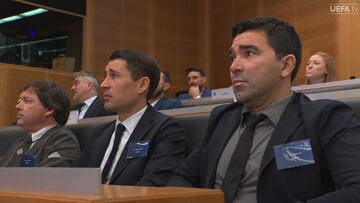 La reacción de Deco, Bojan...y Simão al Barça vs. Benfica en el sorteo de Champions