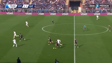 Cuando juntas a Nico Paz y a Assane Diao pasan cosas como esta: golazo para ganar al Nápoles