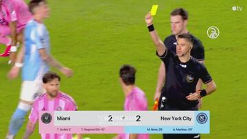 Messi se rebota contra el árbitro y está cerca de ser expulsado: pocos cabreos le hemos visto así