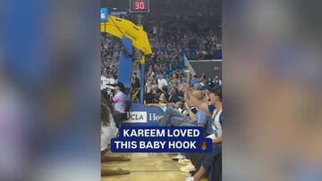 Aday Mara hace emocionarse a uno de los mejores de la historia: Kareem Abdul-Jabbar no podía creerlo