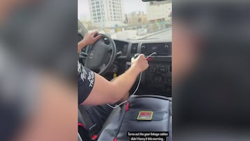 ¿Premonitorio? El equipo Red Bull se queda tirado en el desierto con el coche averiado