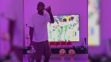 Enseñan en redes el salón de Vinicius y sorprende a propios y extraños