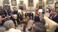 Trump’s reaction as Starmer delivers King Charles’ unprecedented UK state visit invite