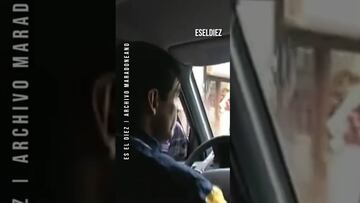 Diego Maradona como jamás se le vio: cantando ‘Piel Morena’ de Thalía