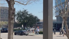 Video: Panic as Cheerleaders flee Dallas Convention Center amid possible active shooter reports